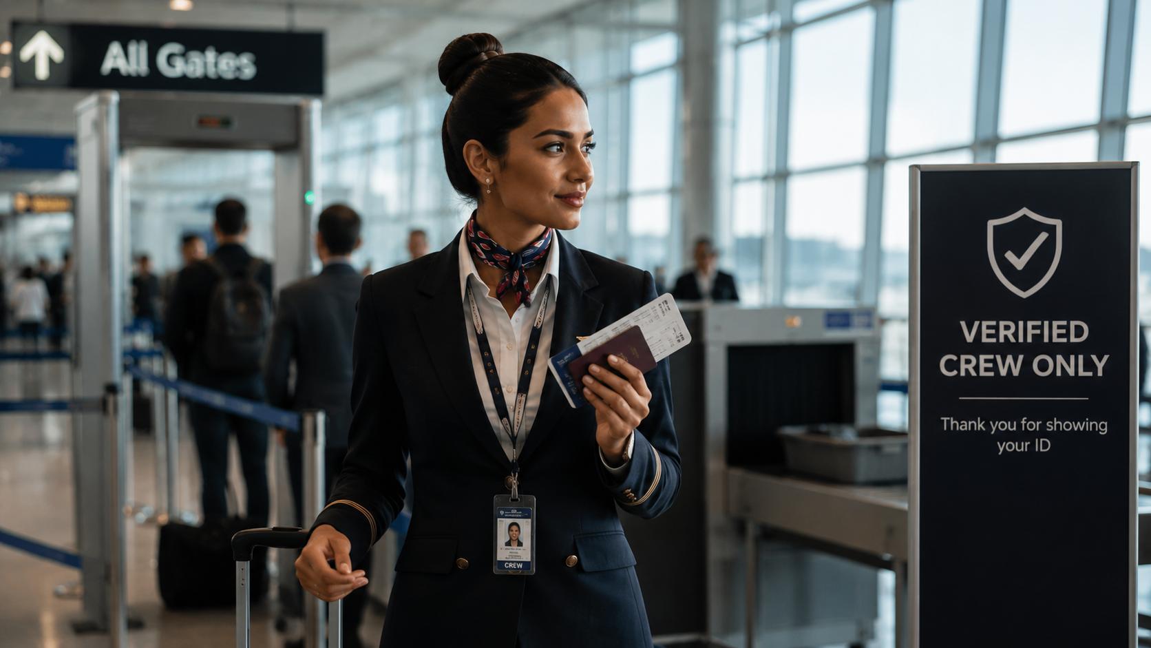 Verified airline crews exclusively